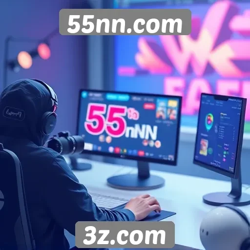 Experiência do usuário no site de jogos 55nn.com